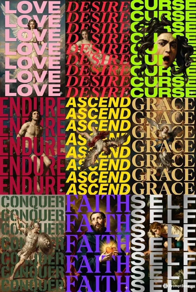 Classical Disruption Poster Style