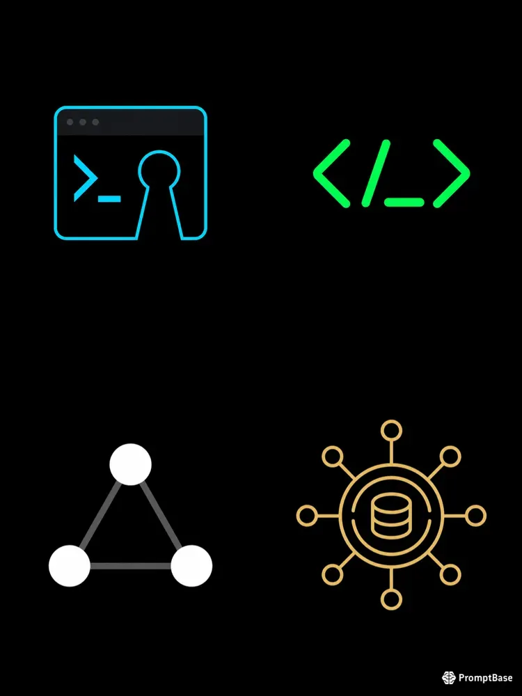 Ultra Minimalist 2D Vector Icons