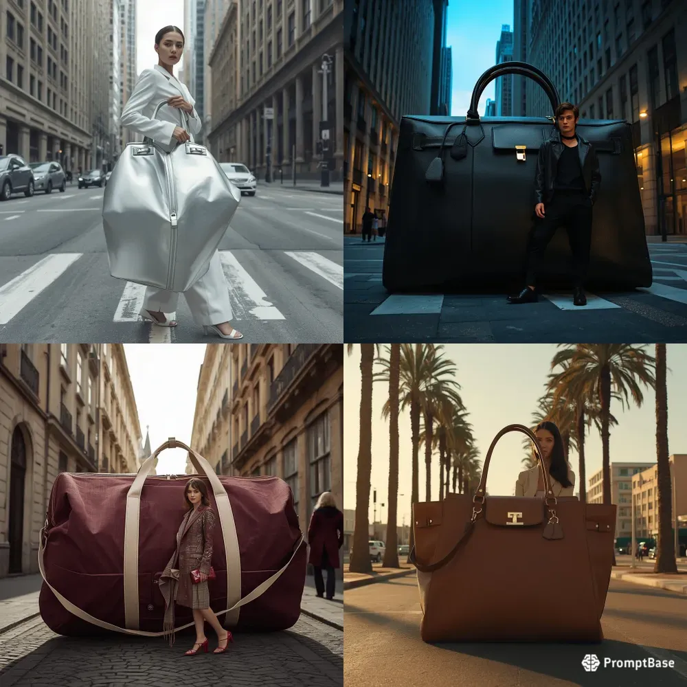 Surreal Luxury Fashion Ads