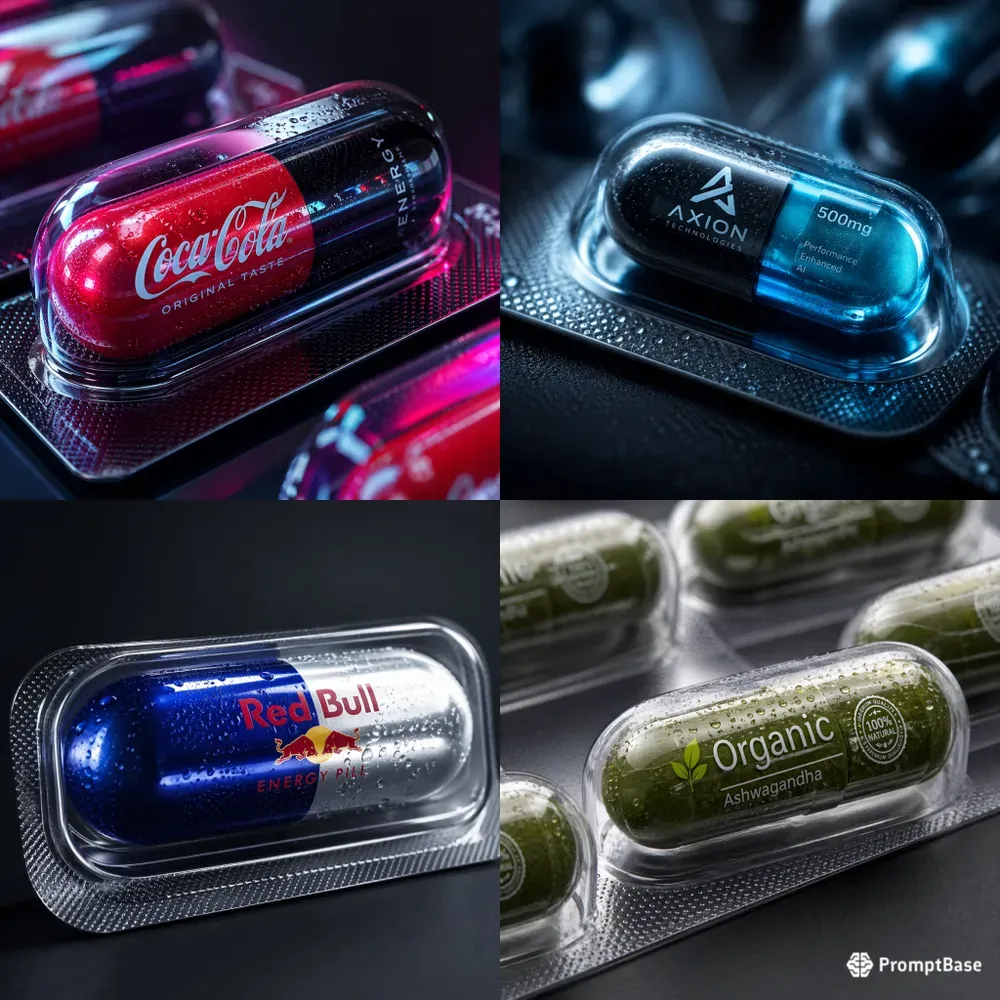 Hyperreal Capsule Renders