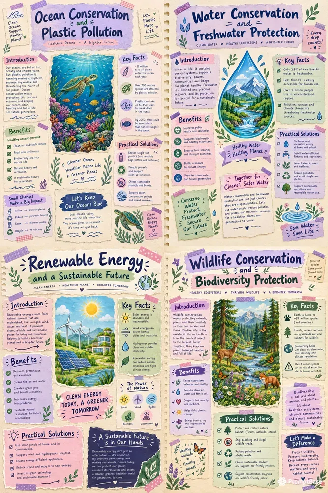 Handdrawn Educational Infographics