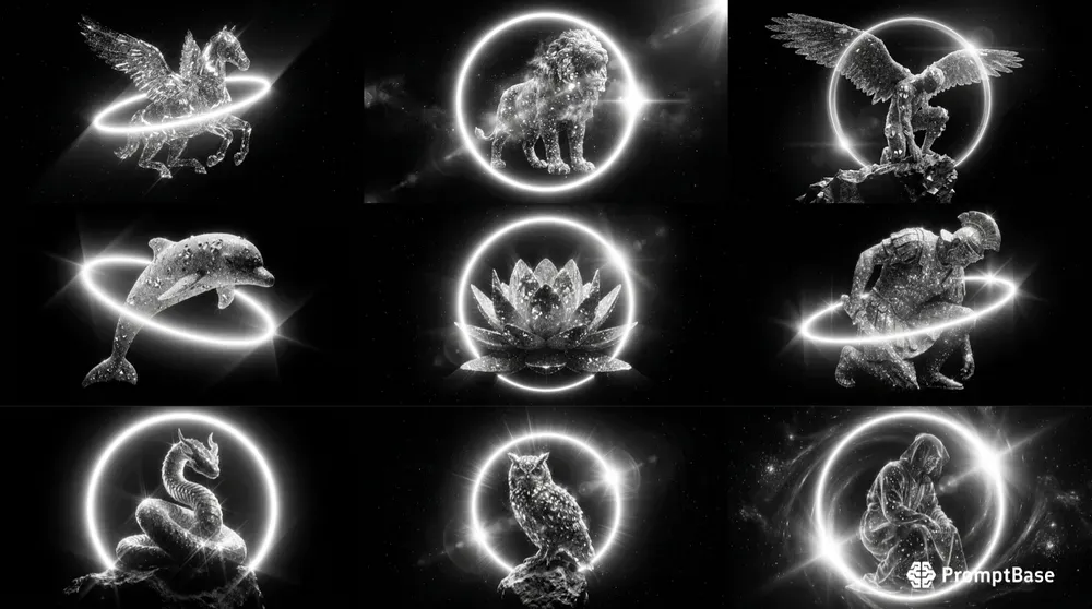 Diamond Stardust Sculpture Art