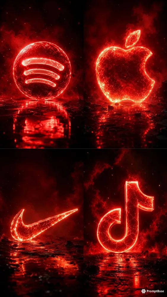 3D Molten Logos