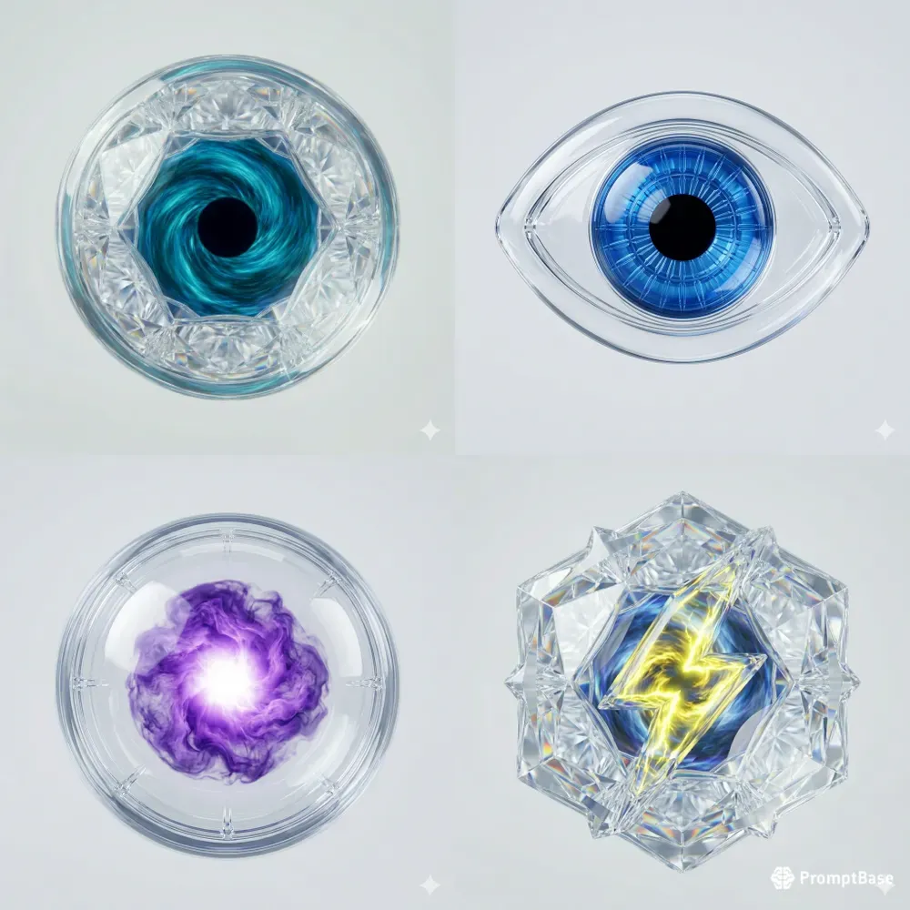 3D Glass Icons Vol1