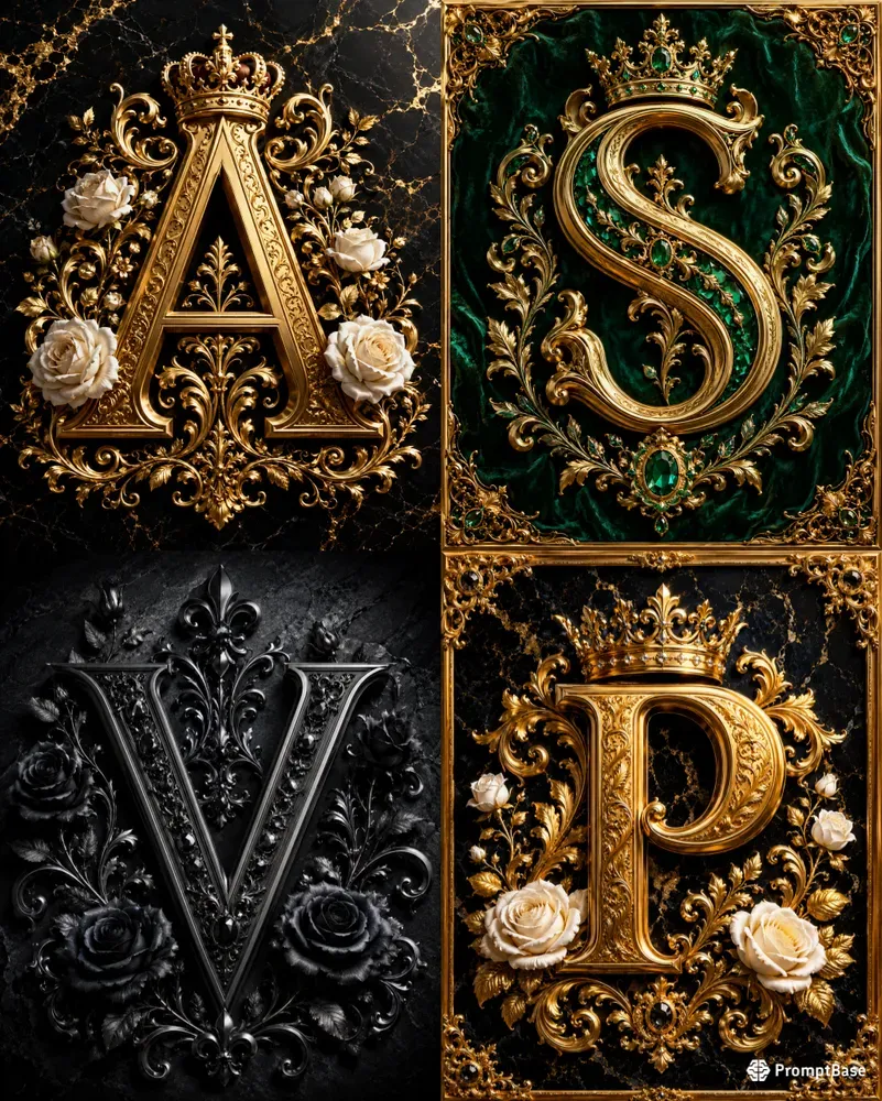 Luxury Monogram Masterpiece Generator