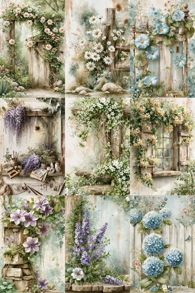 Vintage Botanical Journal Papers