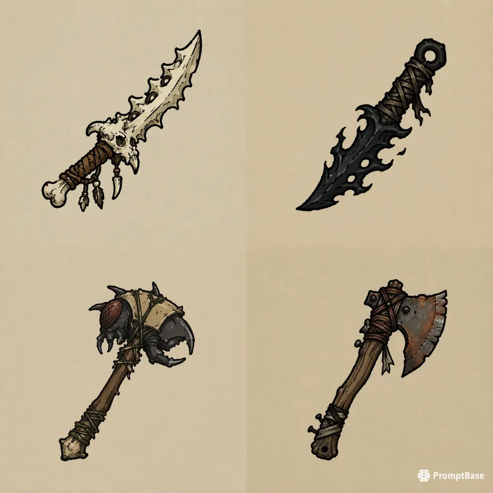 Gothic Survival Game Weapon Generator