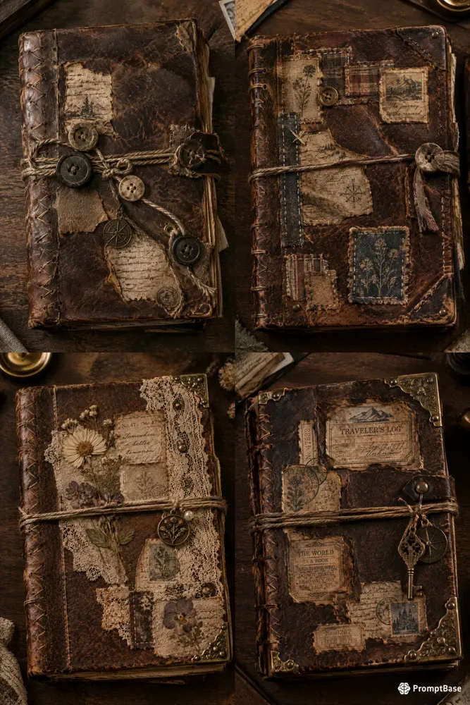 Leather Junk Journal Cover Generator