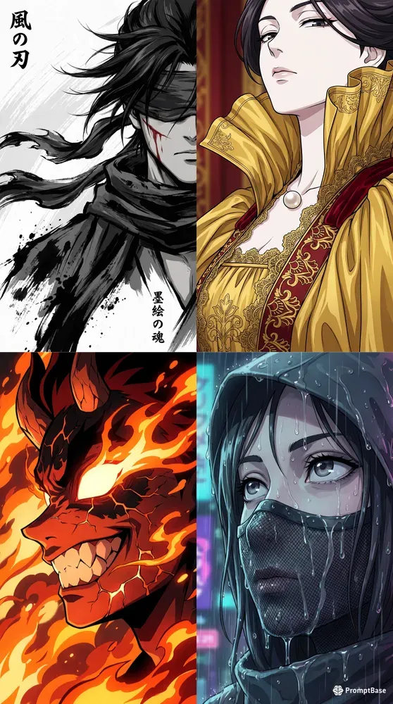 2D Anime Closeups Generator