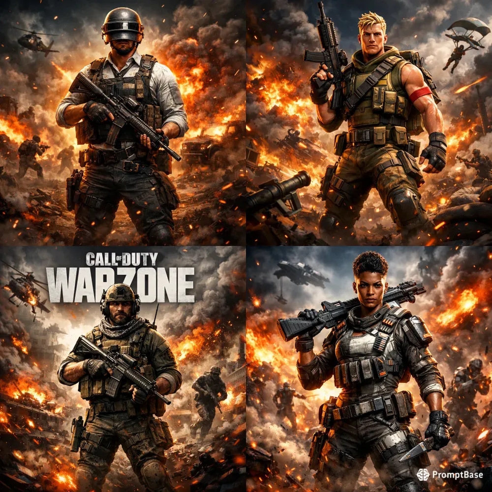 Cinematic Video Game Posters