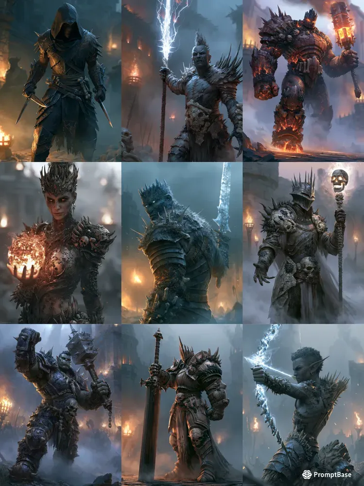 Dark Fantasy Rpg Characters