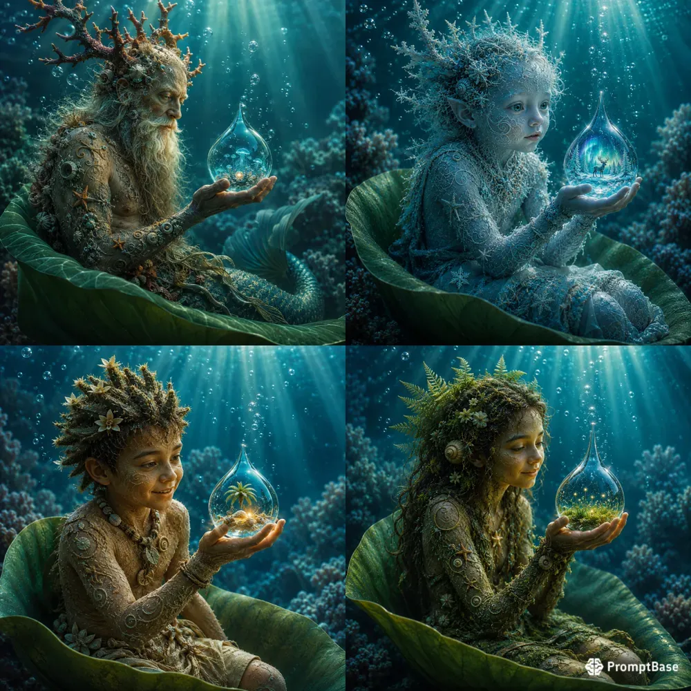 Worlds In Droplets