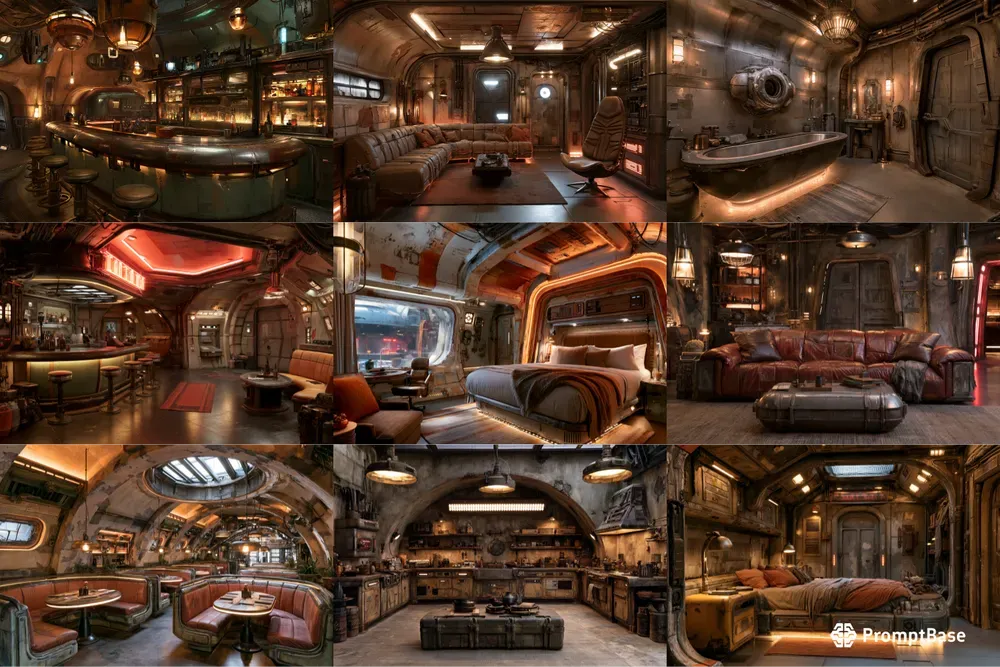 Star Wars Smuggler Interiors