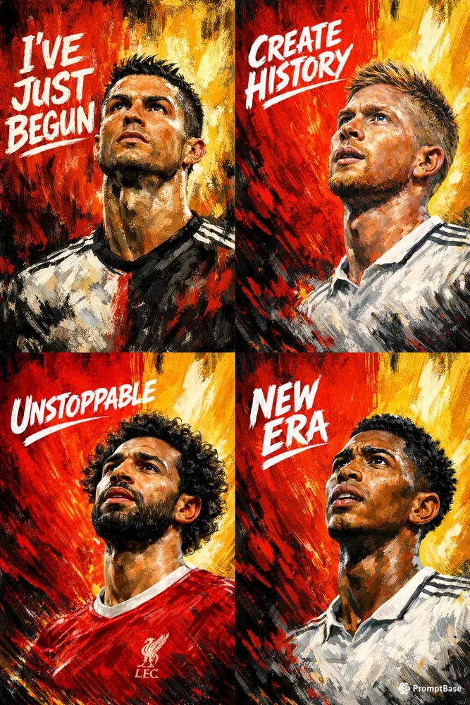 Motivational Football Posters