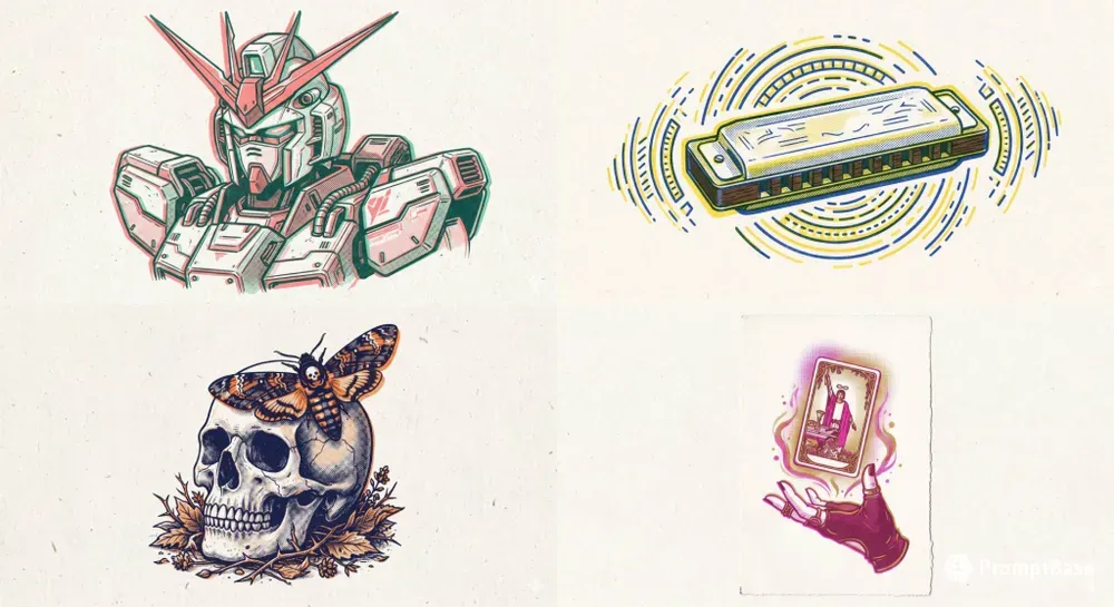 Risograph Print Zine Art