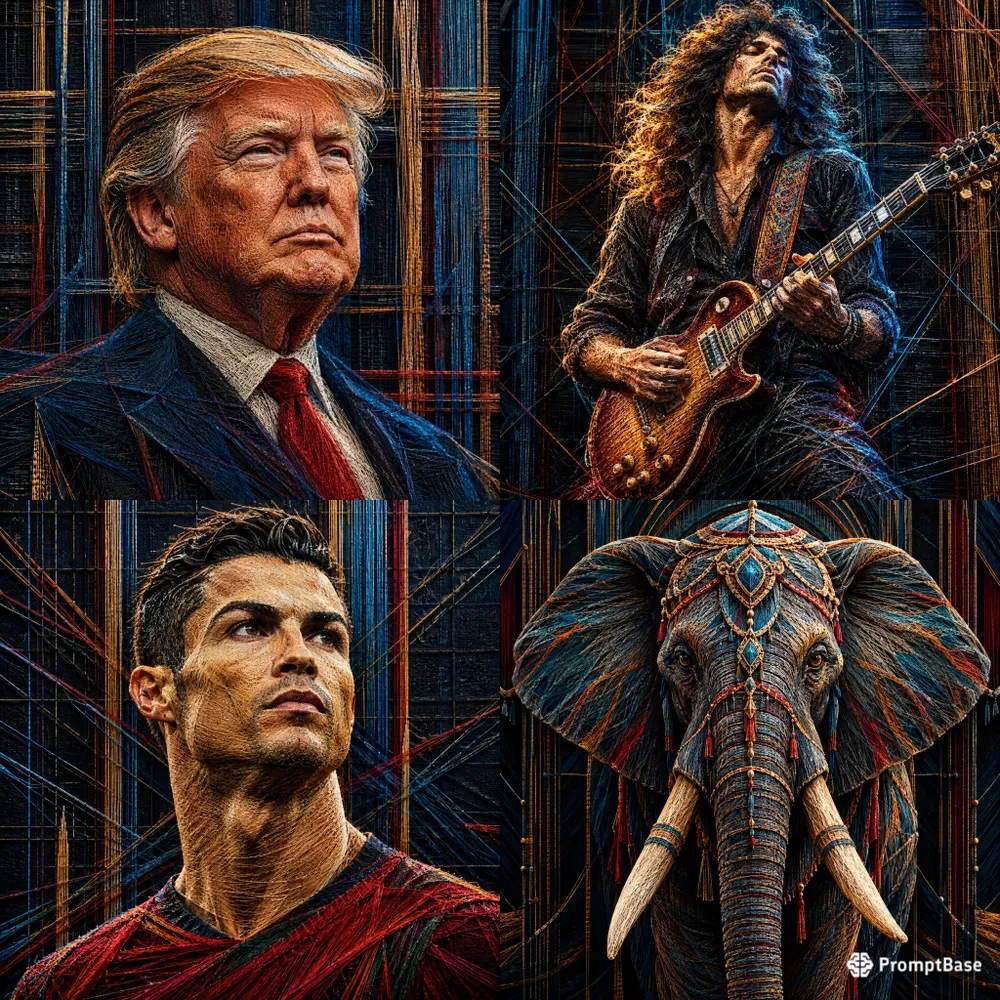 Threadwoven Portrait Masterpieces