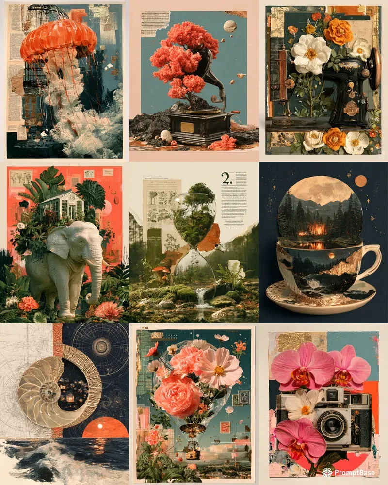 Surreal Editorial Collages