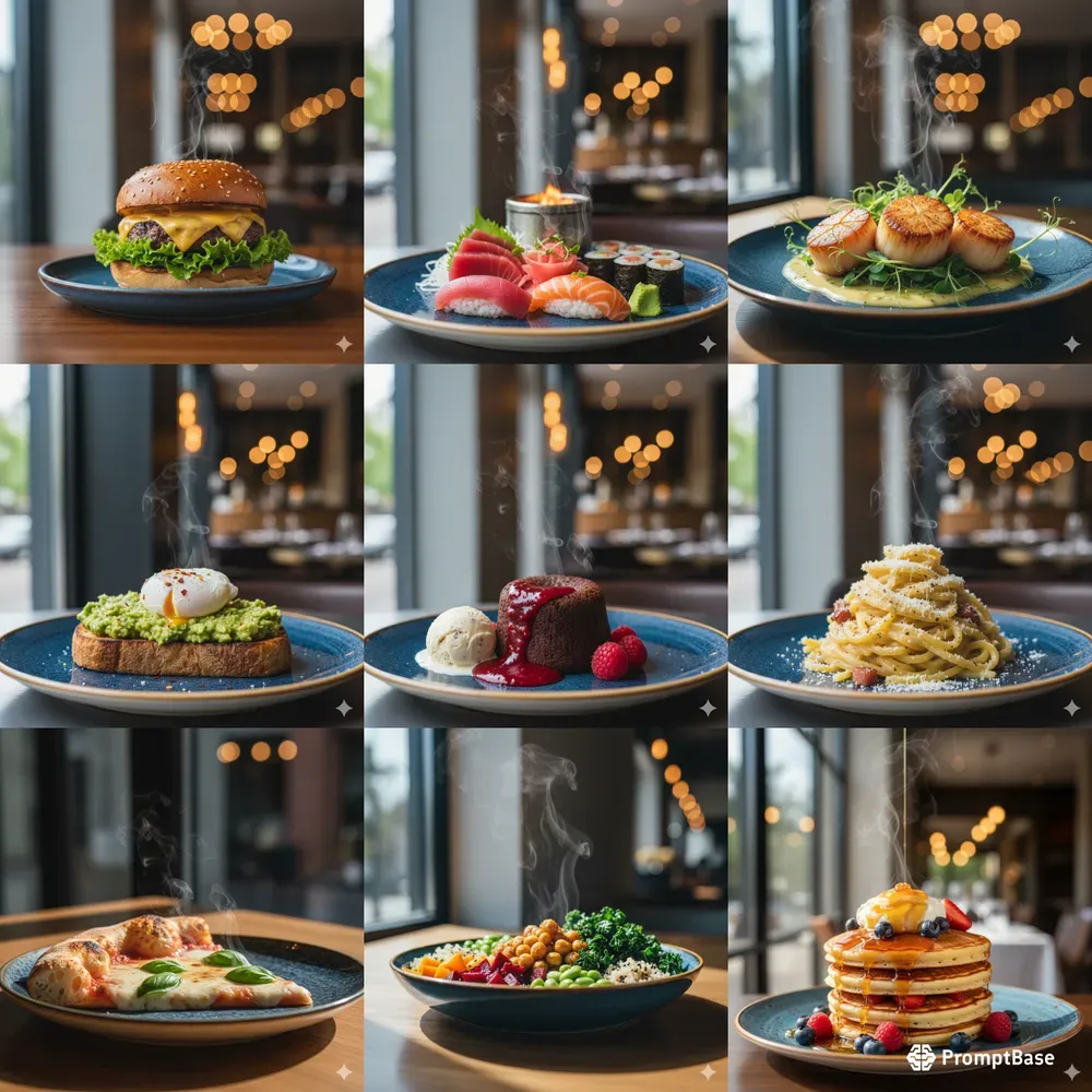 Ultrarealistic Gourmet Food Photography
