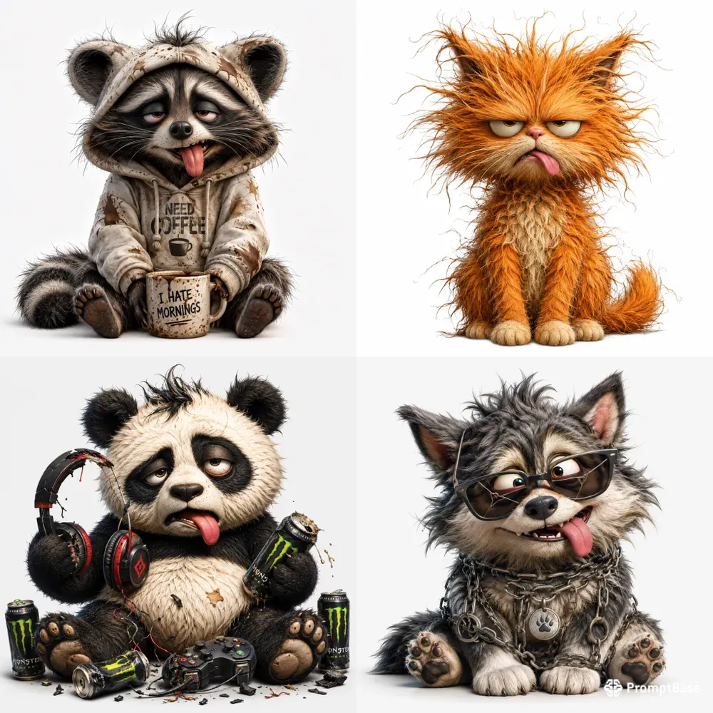 Goofy Animal 3D Prints