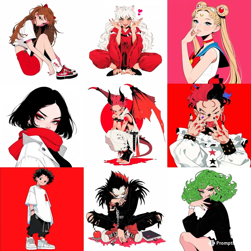 Anime Majestic Stance Art