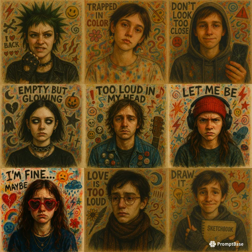 Expressive Doodle Faces
