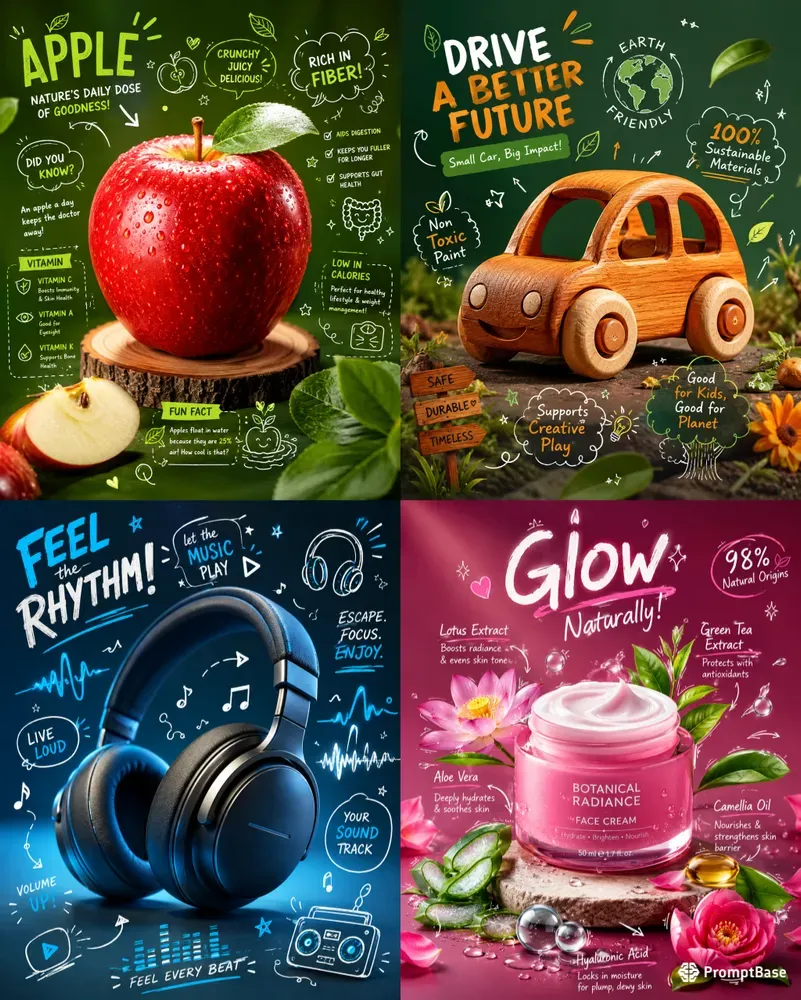 Playful Product Presentation Templates