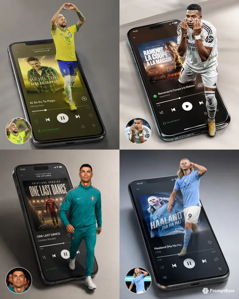3D Music Players