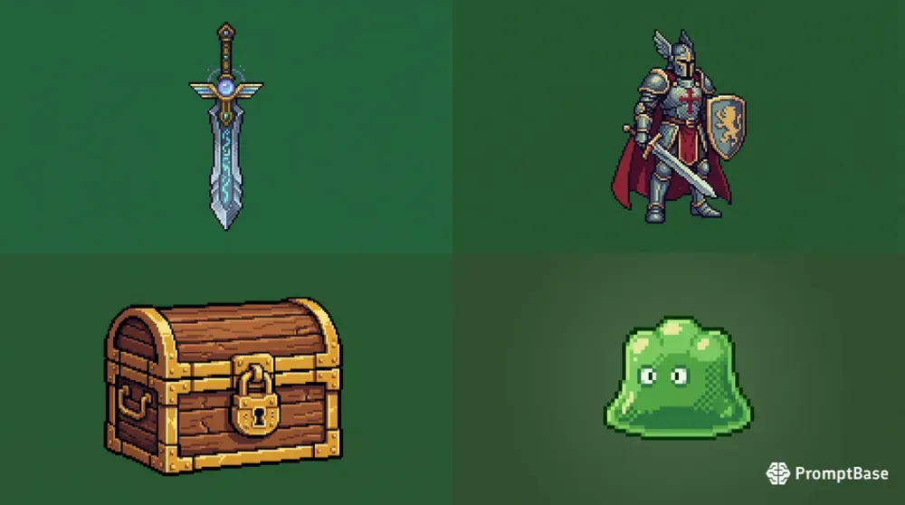 Retro Pixel Art Game Assets