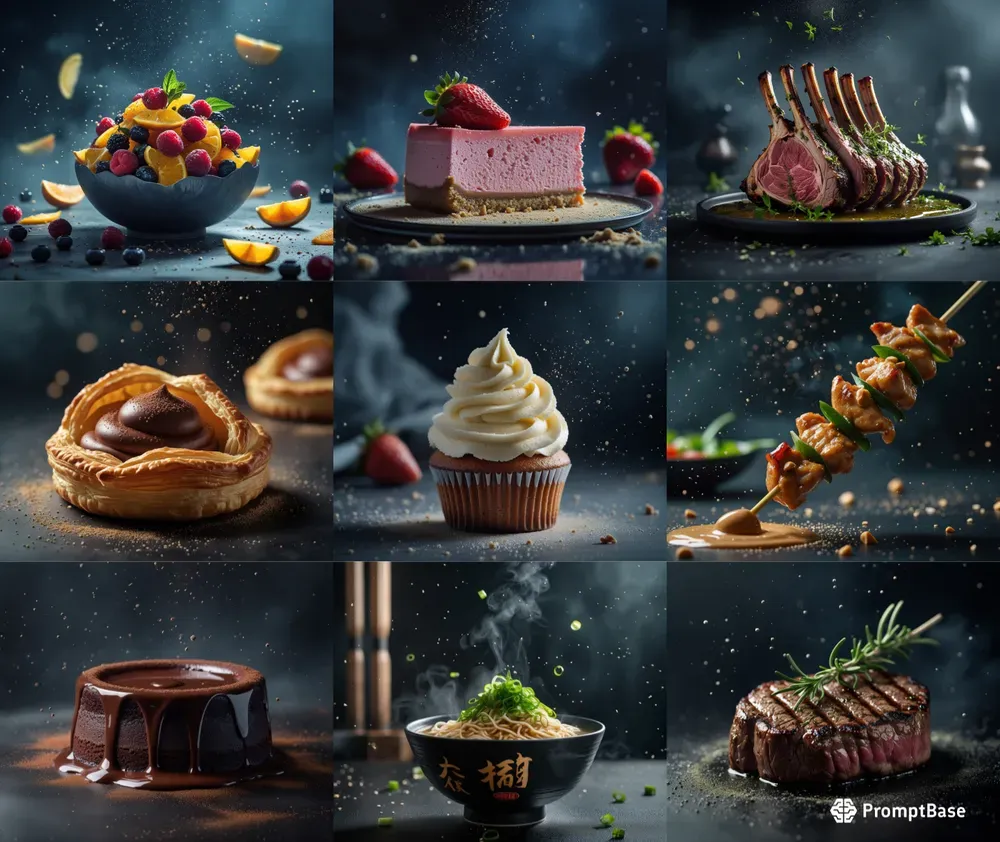 Realistic Food Ads