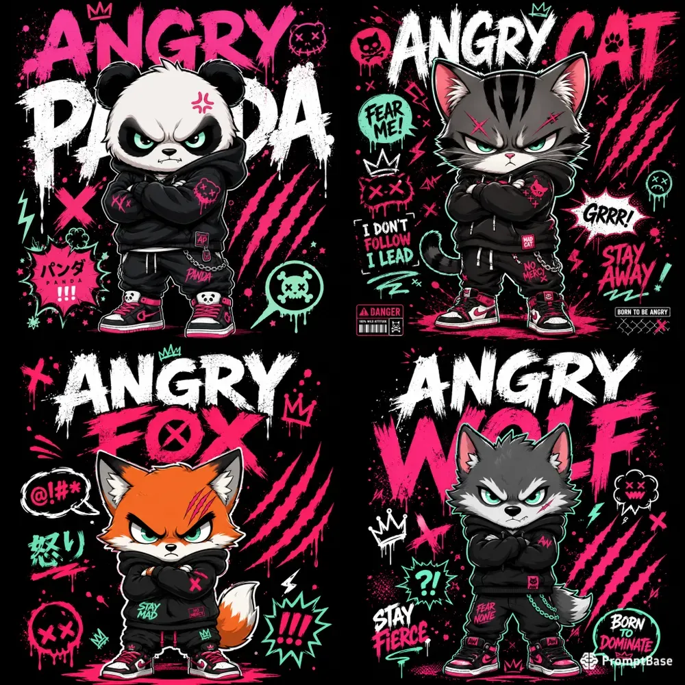 Urban Chibi Mascots