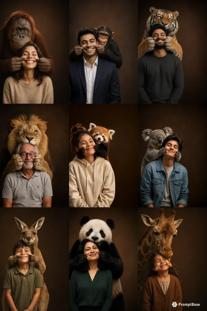 Wild Smiles Studio Portraits
