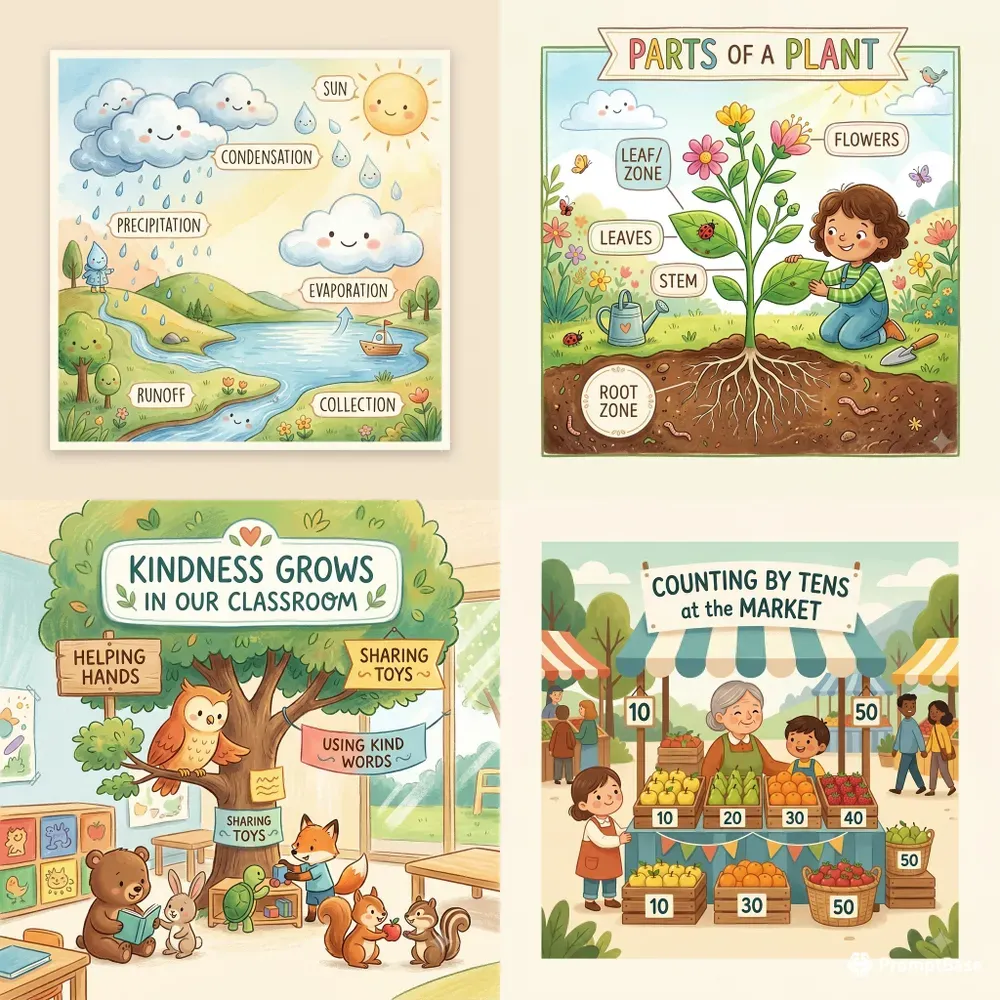 Classroom Storybook Poster Art Builders