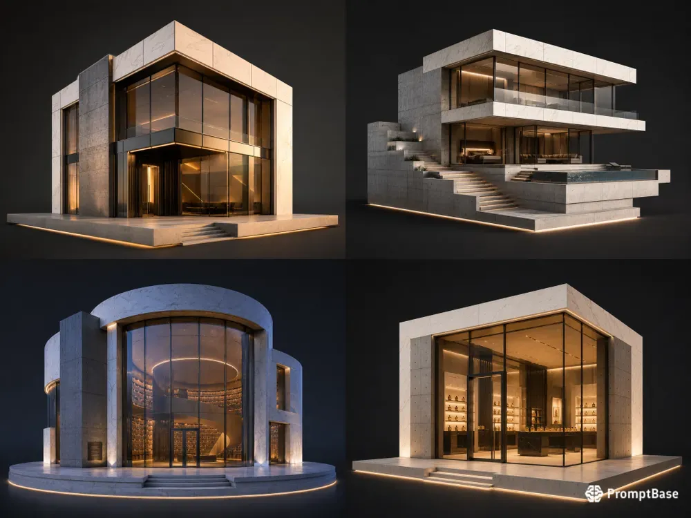 3D Luxury Architecture