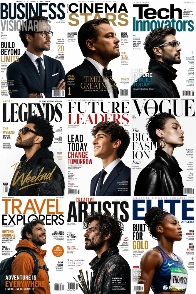 Modern Editorial Cover Kits