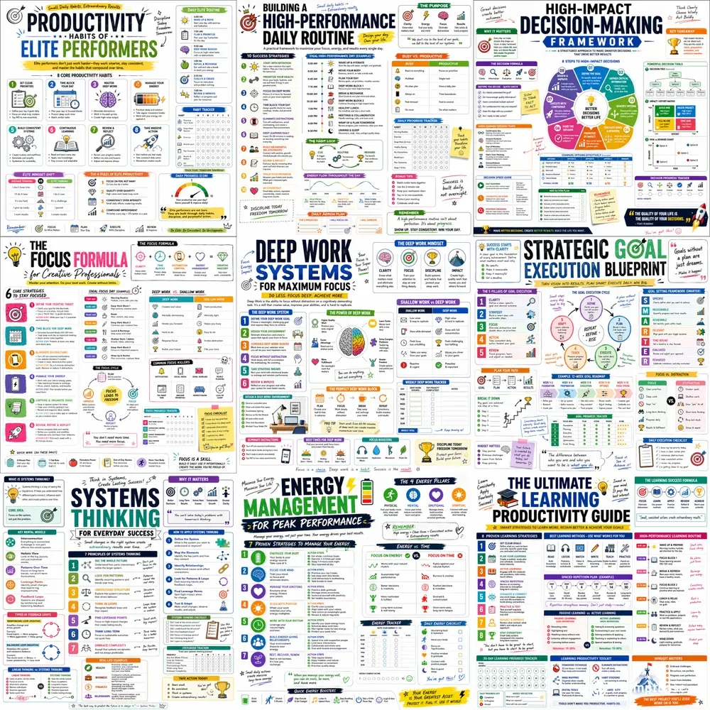 Productivity Poster Toolkits