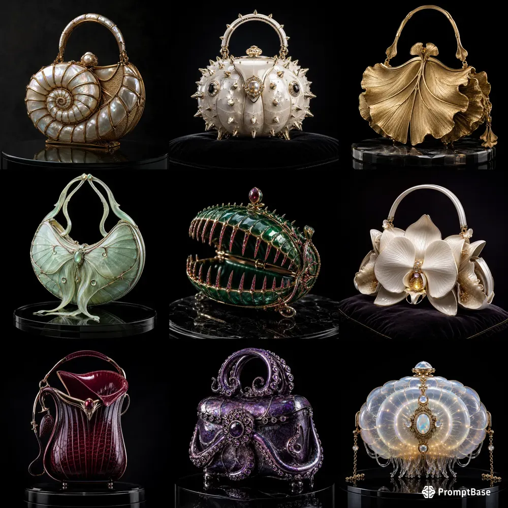 Biological Couture Handbags