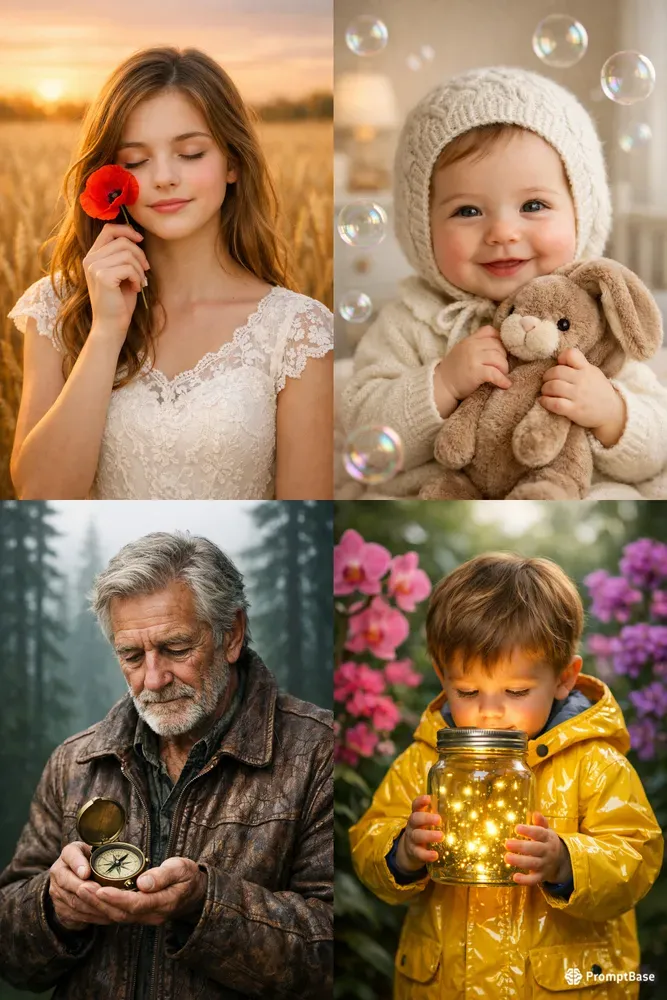 Realistic Portraits Dynamic Photography