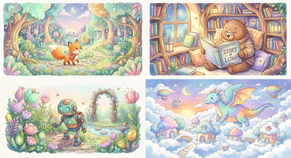 Childrens Storybook Illustrations