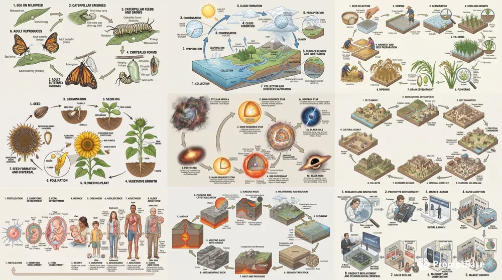 Life Cycle Atlases