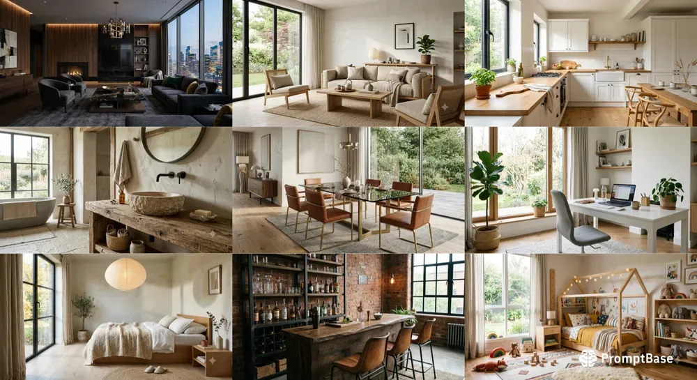Photorealistic Modern Interior Visualisations