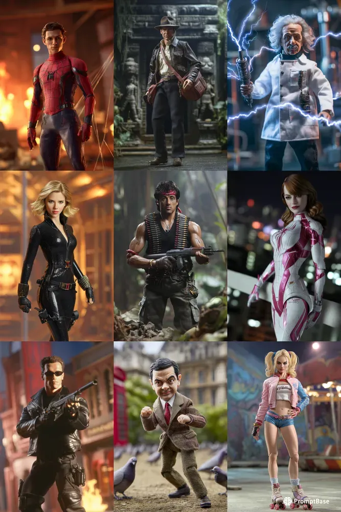 Turn Yourself Into Action Figures