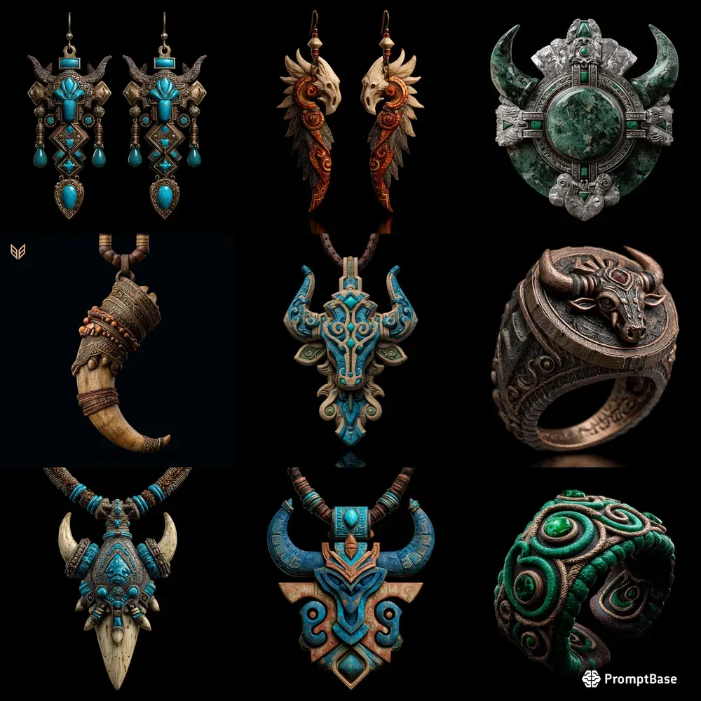 World Of Warcraft Tauren Tribal Jewelry