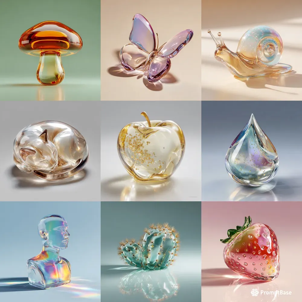 Glass Essence Fragile Art Objects