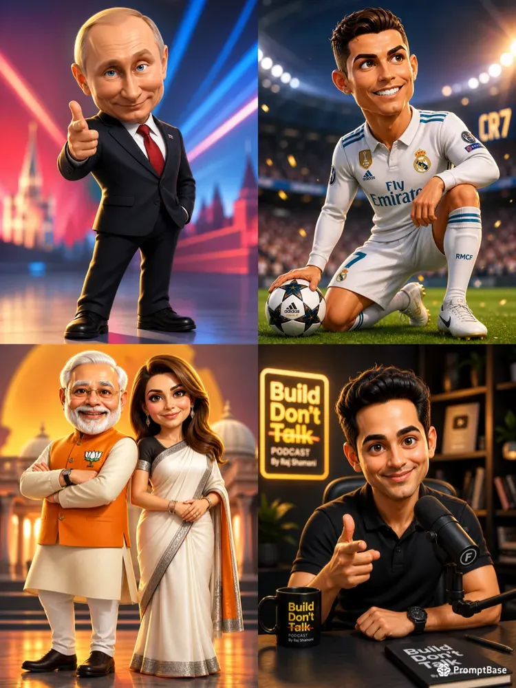 3D Cartoons Of Famous Characters