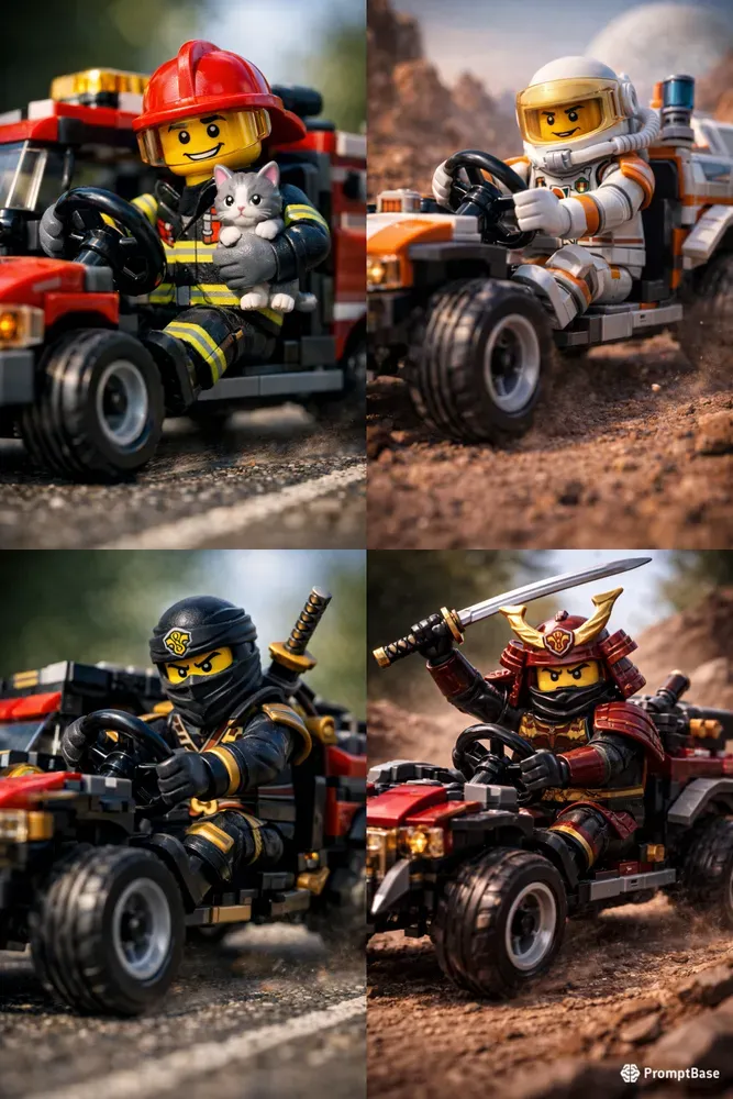 Cinematic Lego Toy Photo Pros