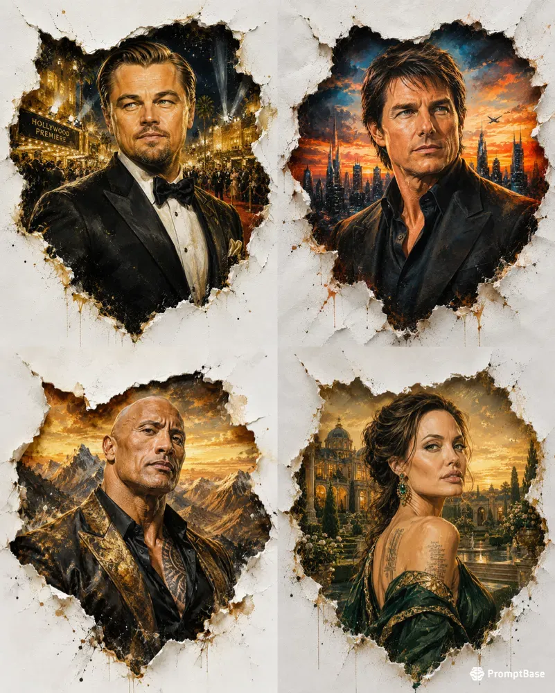 Premium Handpainted Portrait Generator