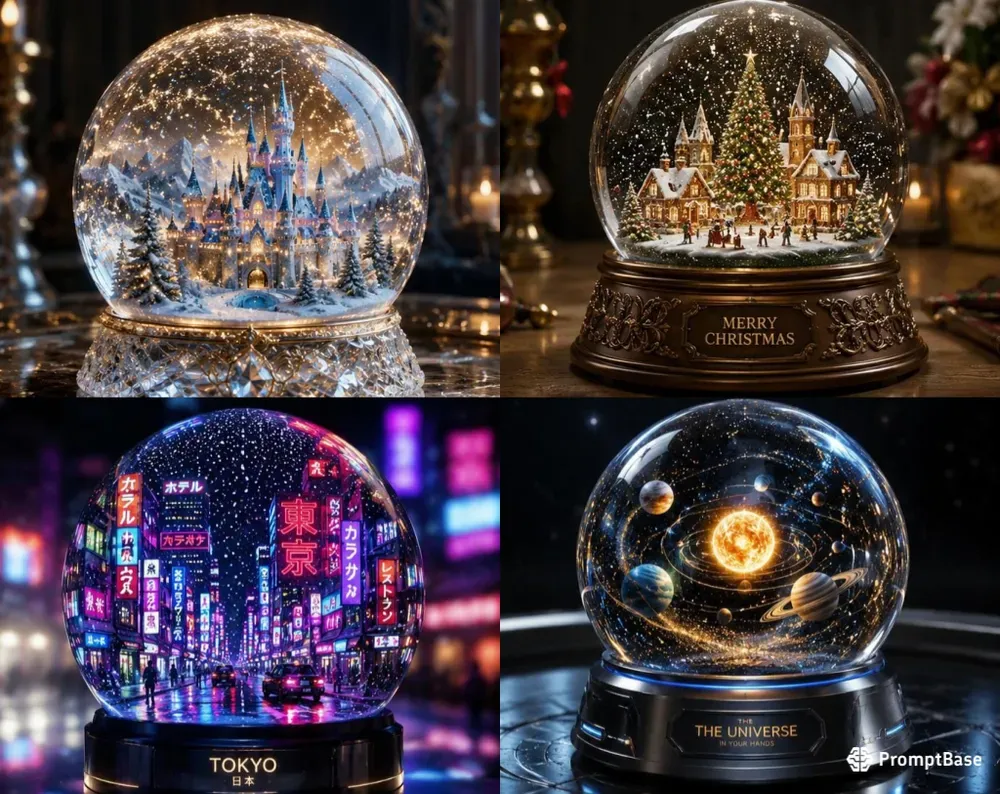 Luxury Snow Globe Designers