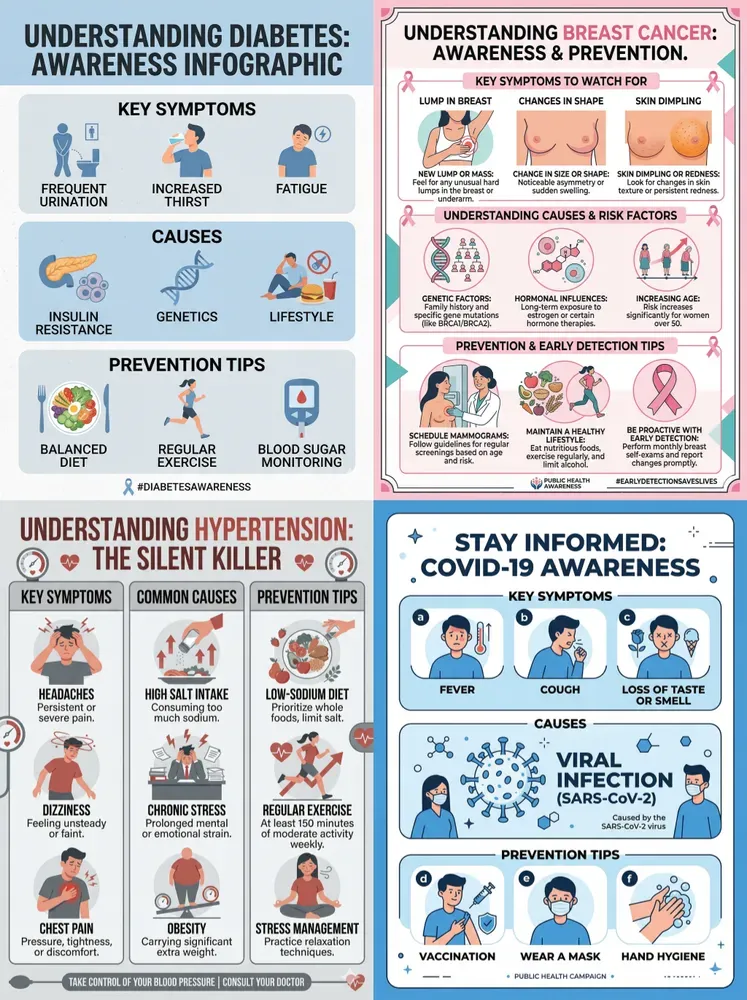 Disease Awareness Infographics