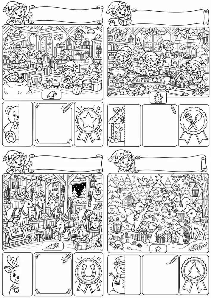 Elf Mission Christmas Kids Activities