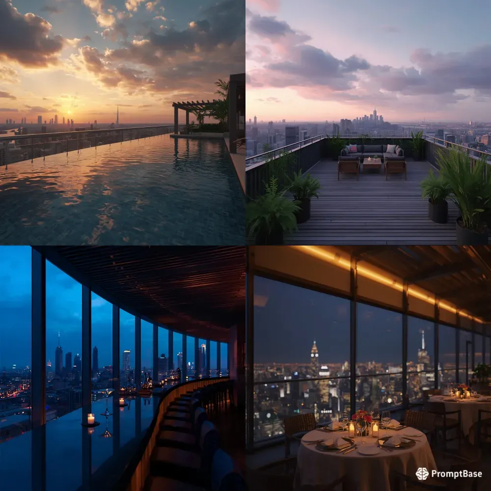 Rooftop Luxury Photography